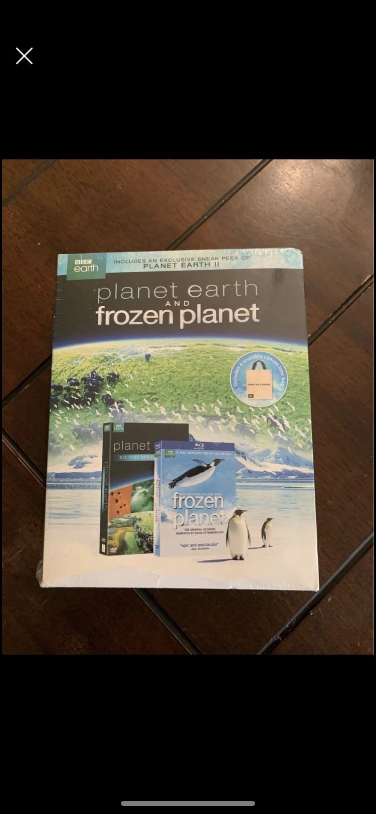 Planet earth & Frozen planet box set BRAND NEW!