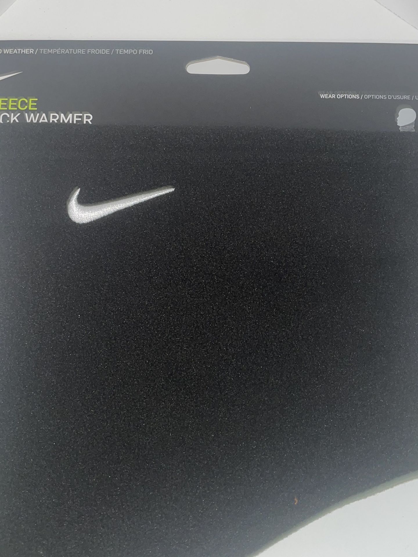 Nike Neck Warmer Fleece Face Mask (black)