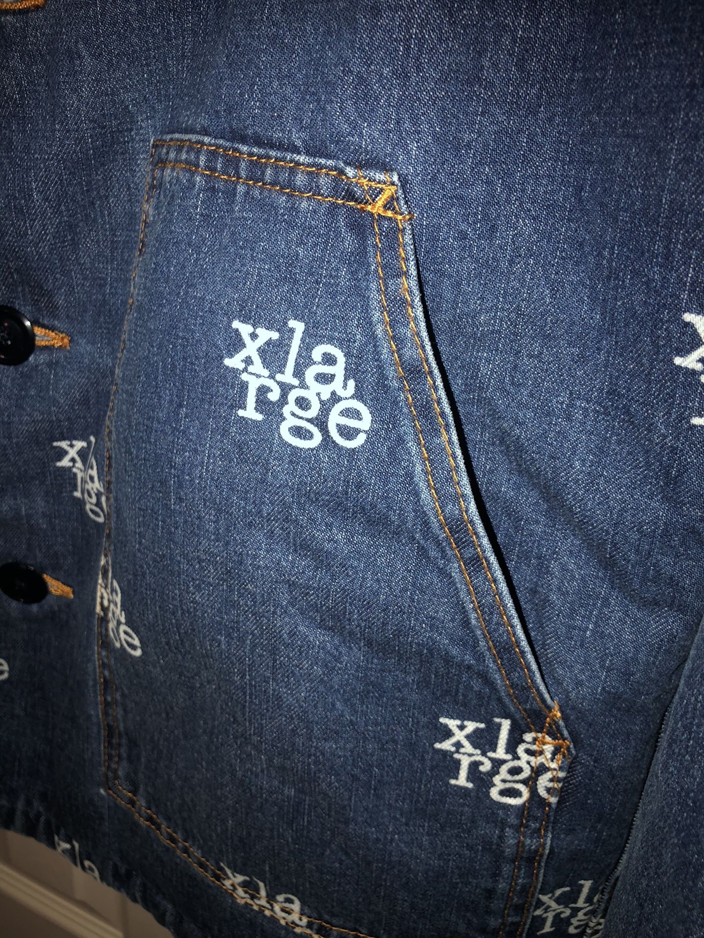 Denim Sherpa Jacket