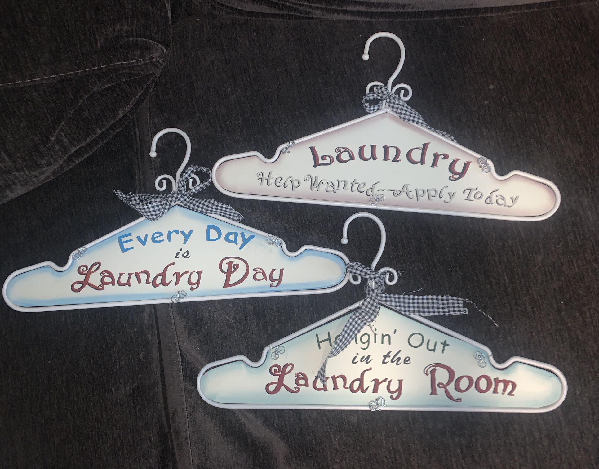 Laundry room decor - Hangers
