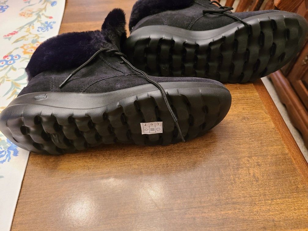 Sketcher's Suede Fur Lined Boots