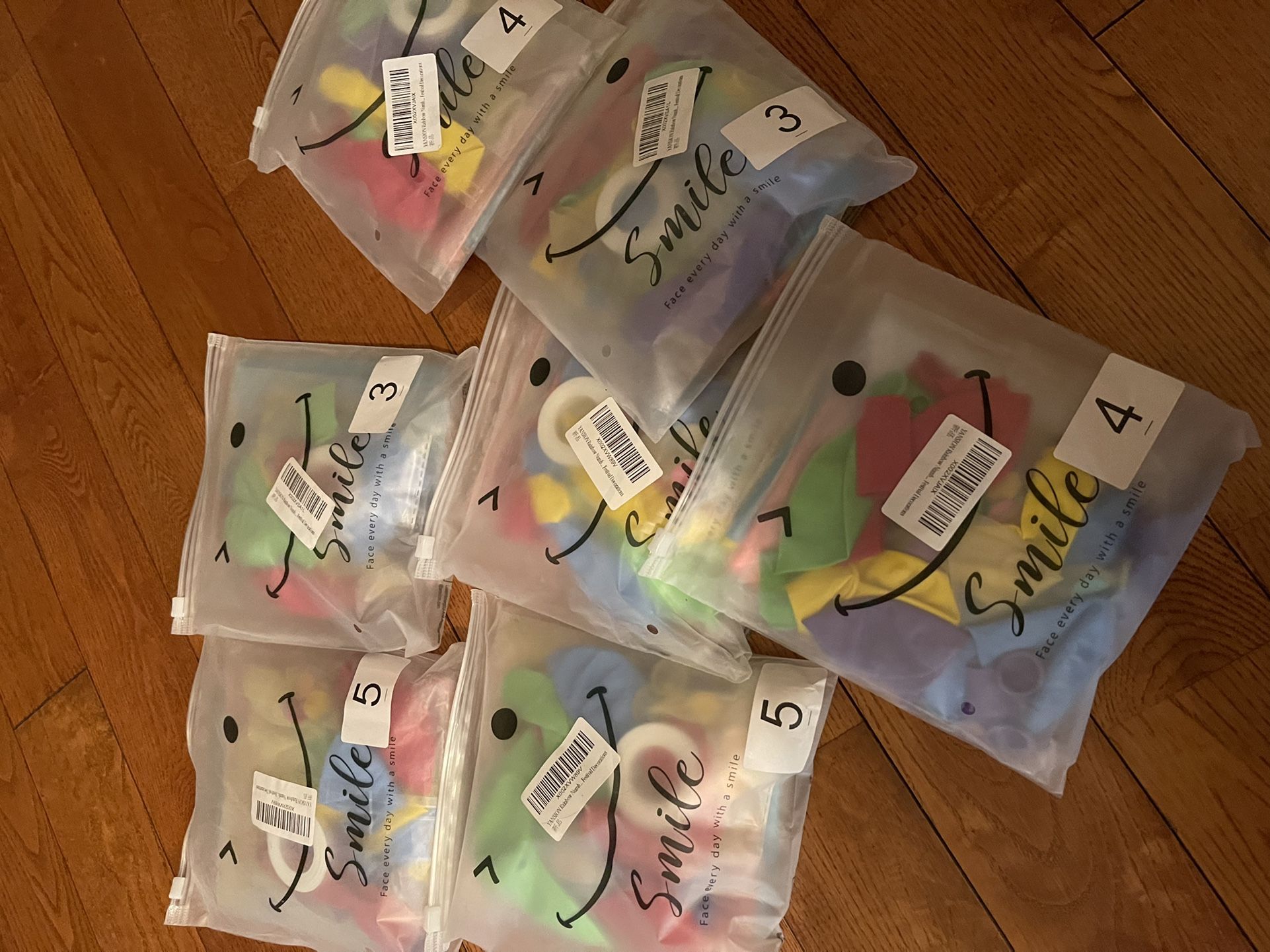 Birthday Balloons Set