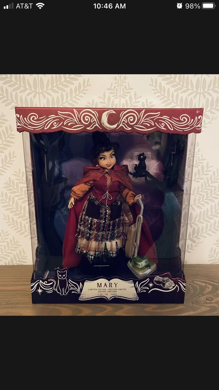 Mary Sanderson Hocus Pocus Dolls