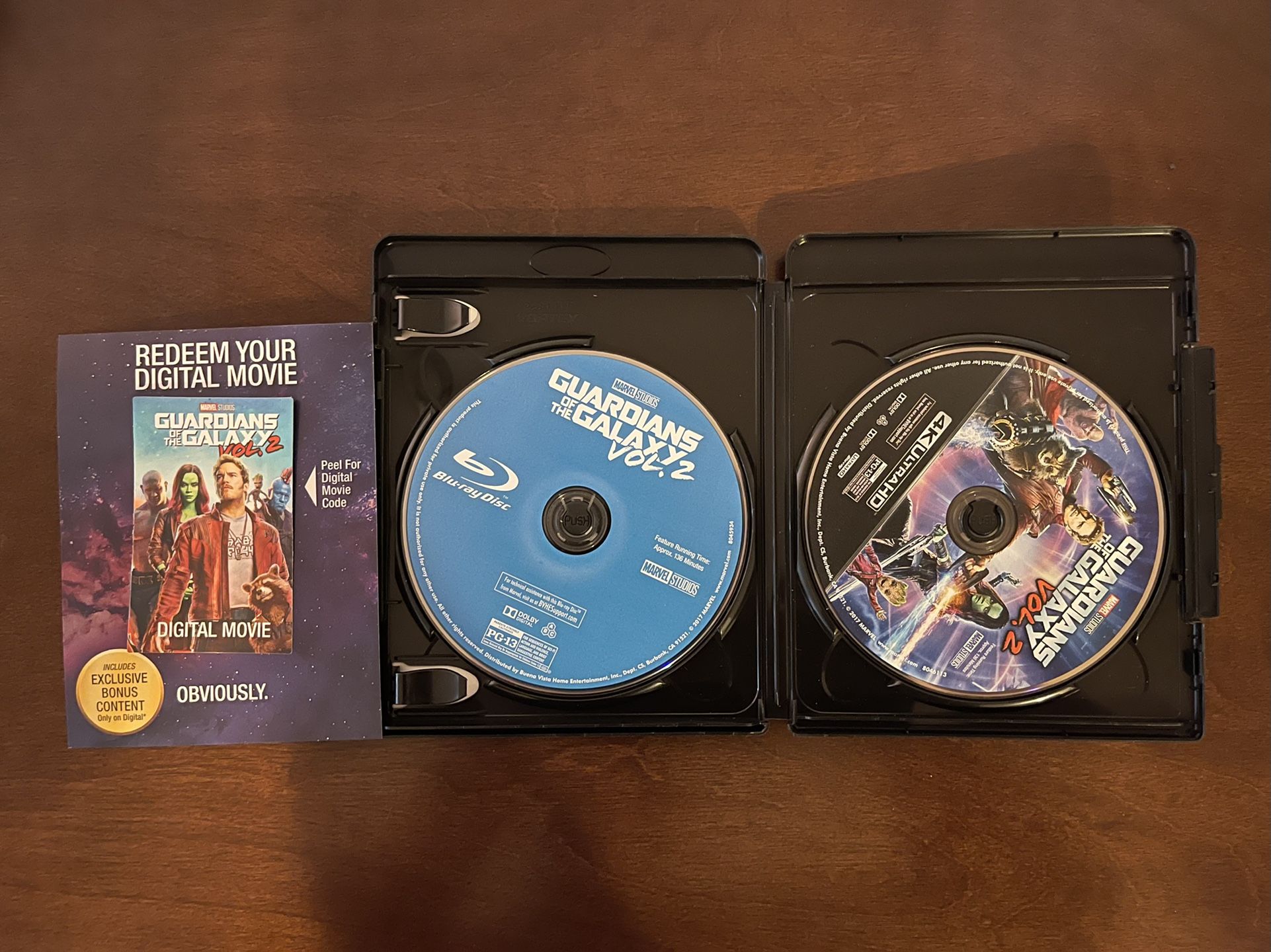 Marvel Studios (MCU) 4K UHD Blu Ray DVD Movies (Thor, Guardians of the Galaxy, Ant-Man)