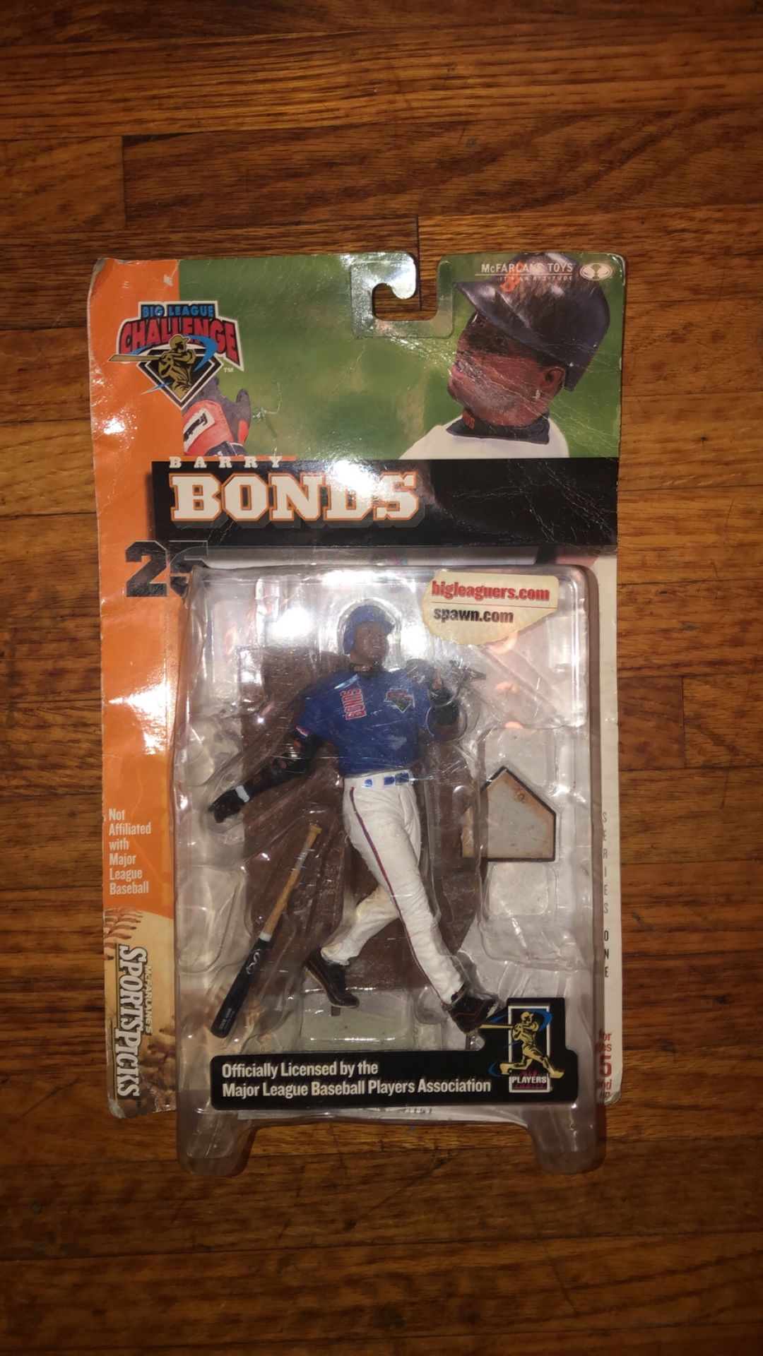 Authentic Barry Bonds MLB action figure