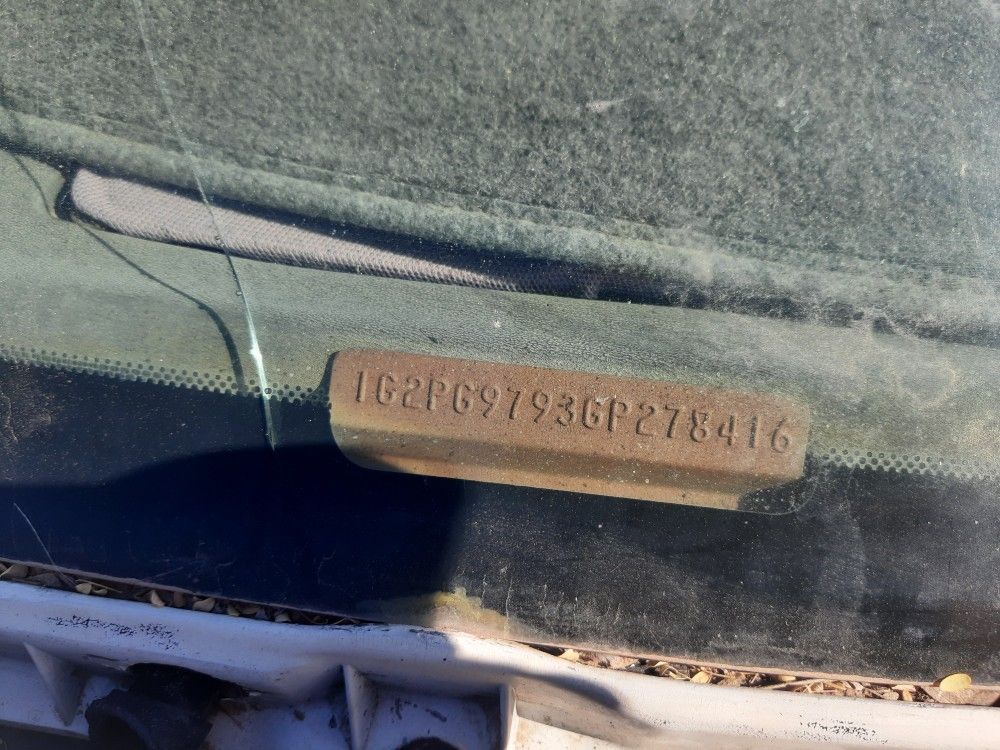 1986 Pontiac Fiero