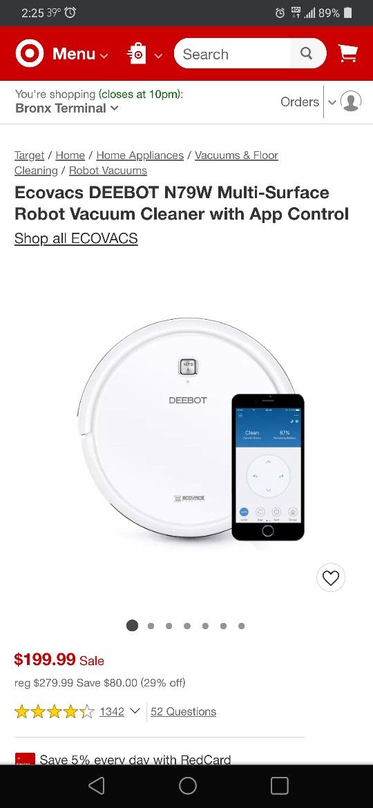 Ecovacs Deebot N79W