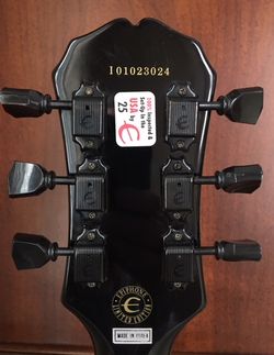 epiphone model number location