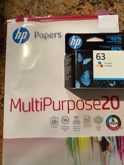 Printer/Copier With Paper and Ink Cartridge  Thumbnail