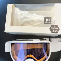 Anon Women Ski Deringer Goggles With Spare Lens Thumbnail