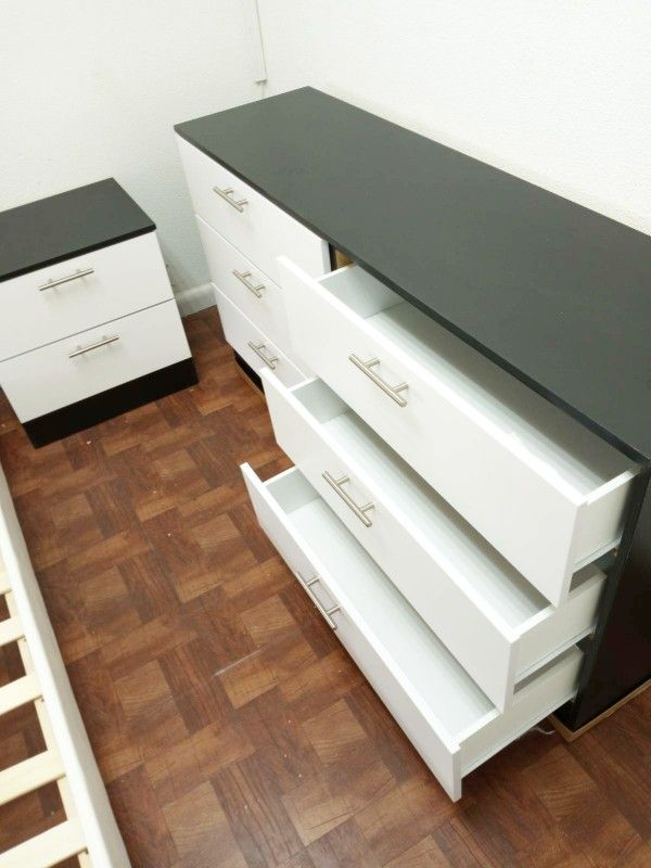 NEW DRESSER. CHEST. 2 NIGHTSTANDS. ALSO SOLD SEPARATELY