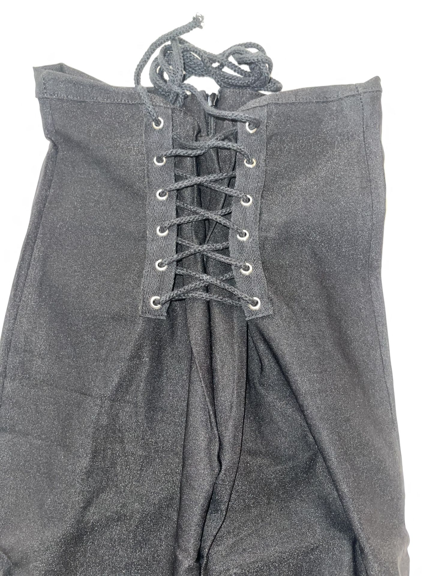 Black Corset Pants