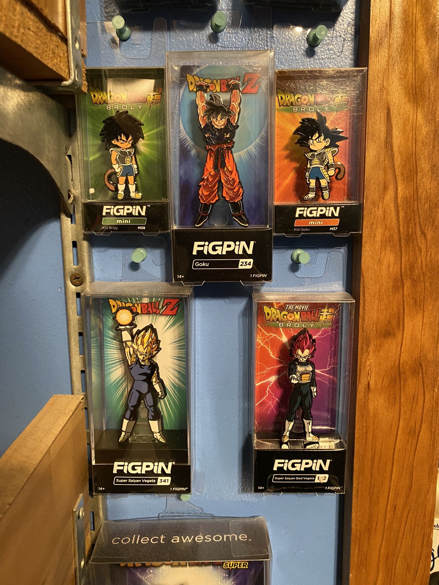 Dbz Fig Pin Lot