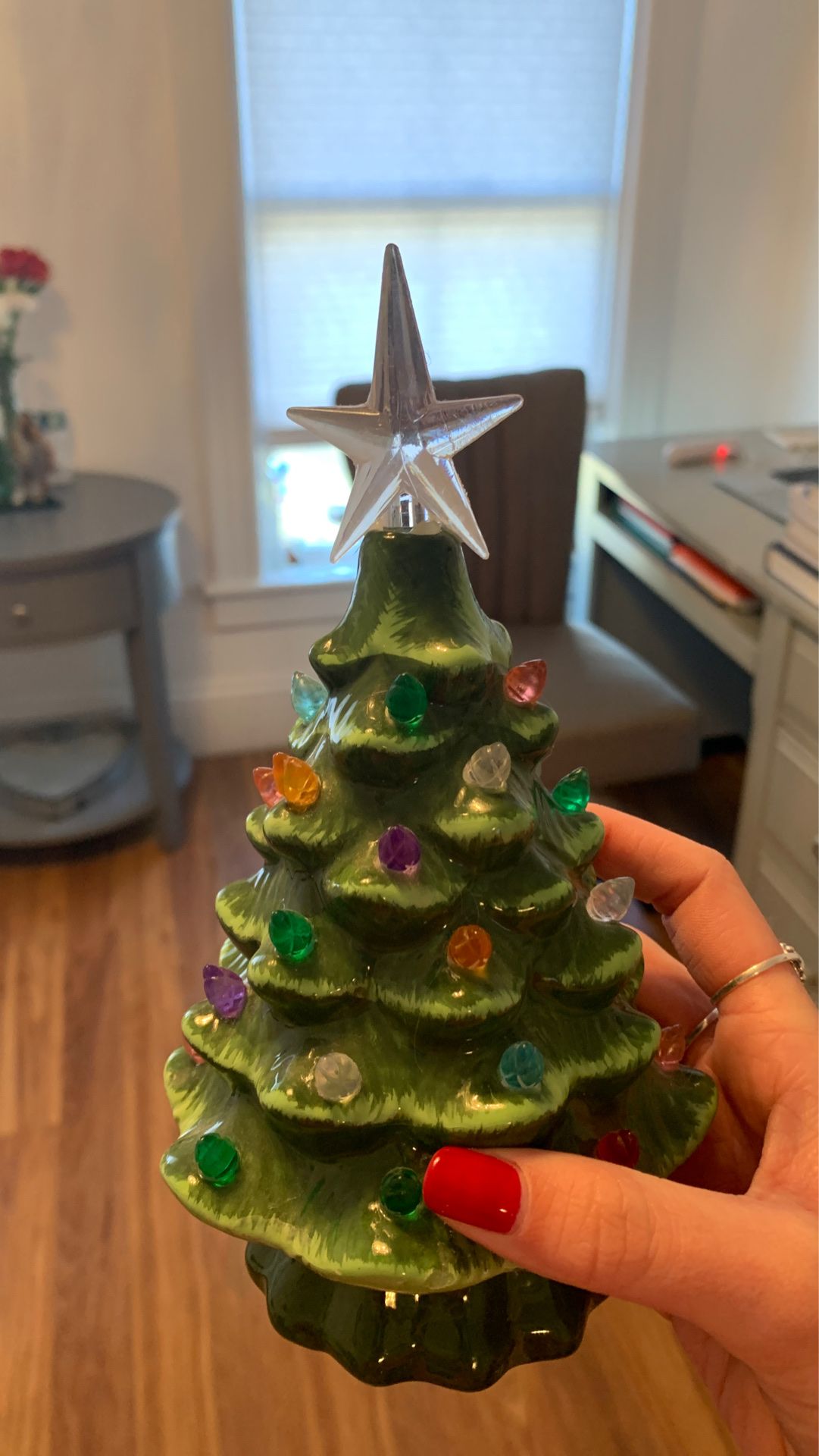 Mini light up Christmas tree