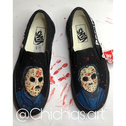 Custom Painted Shoes! Disney Lilo And Stitch, Nightmare Before Christmas, Pokemon, Toy Story, Hercules, Beauty And The Beast And Dragon Ball Zn Thumbnail