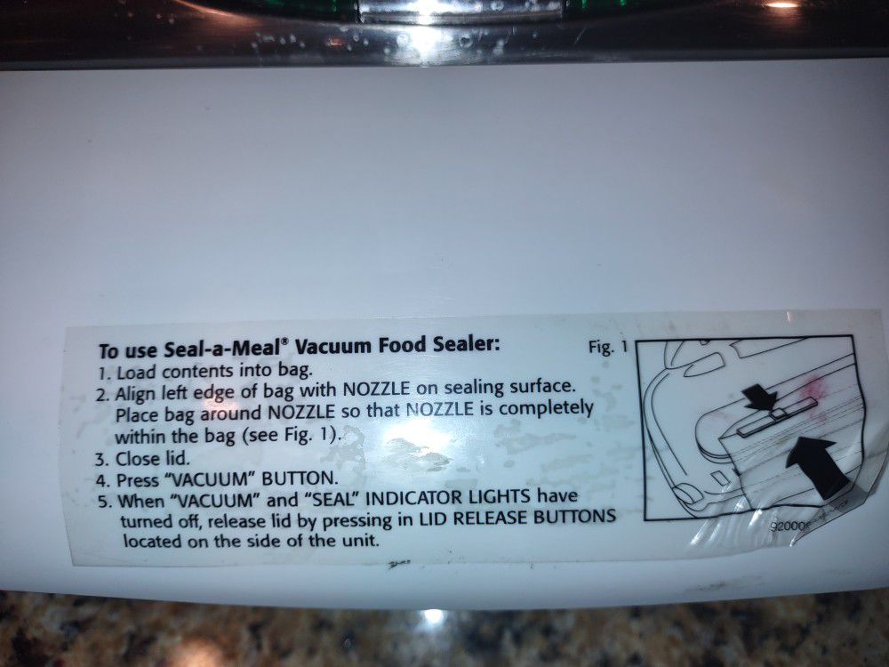 Rival "Seal a Meal" Vacuum Sealer