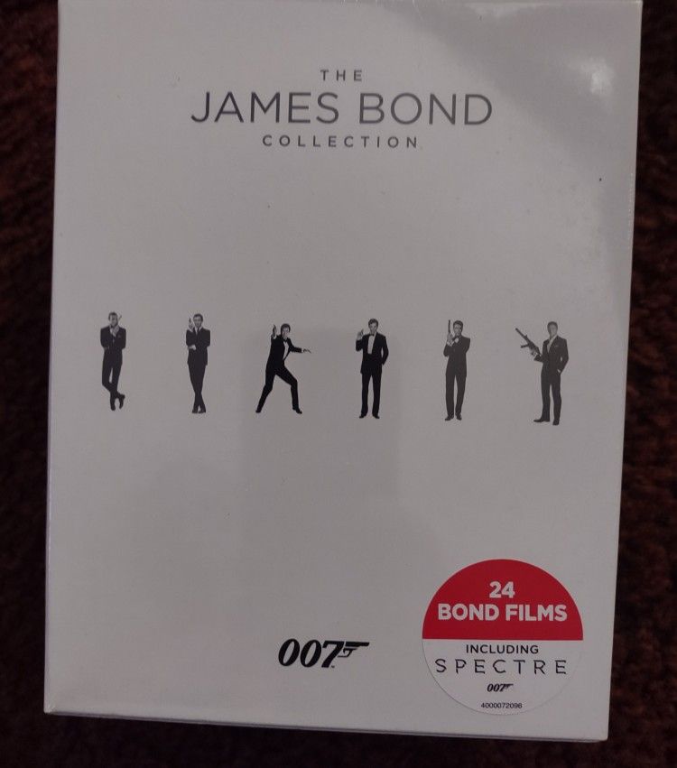 JAMES BOND 24 MOVIE DVD COLLECTION
