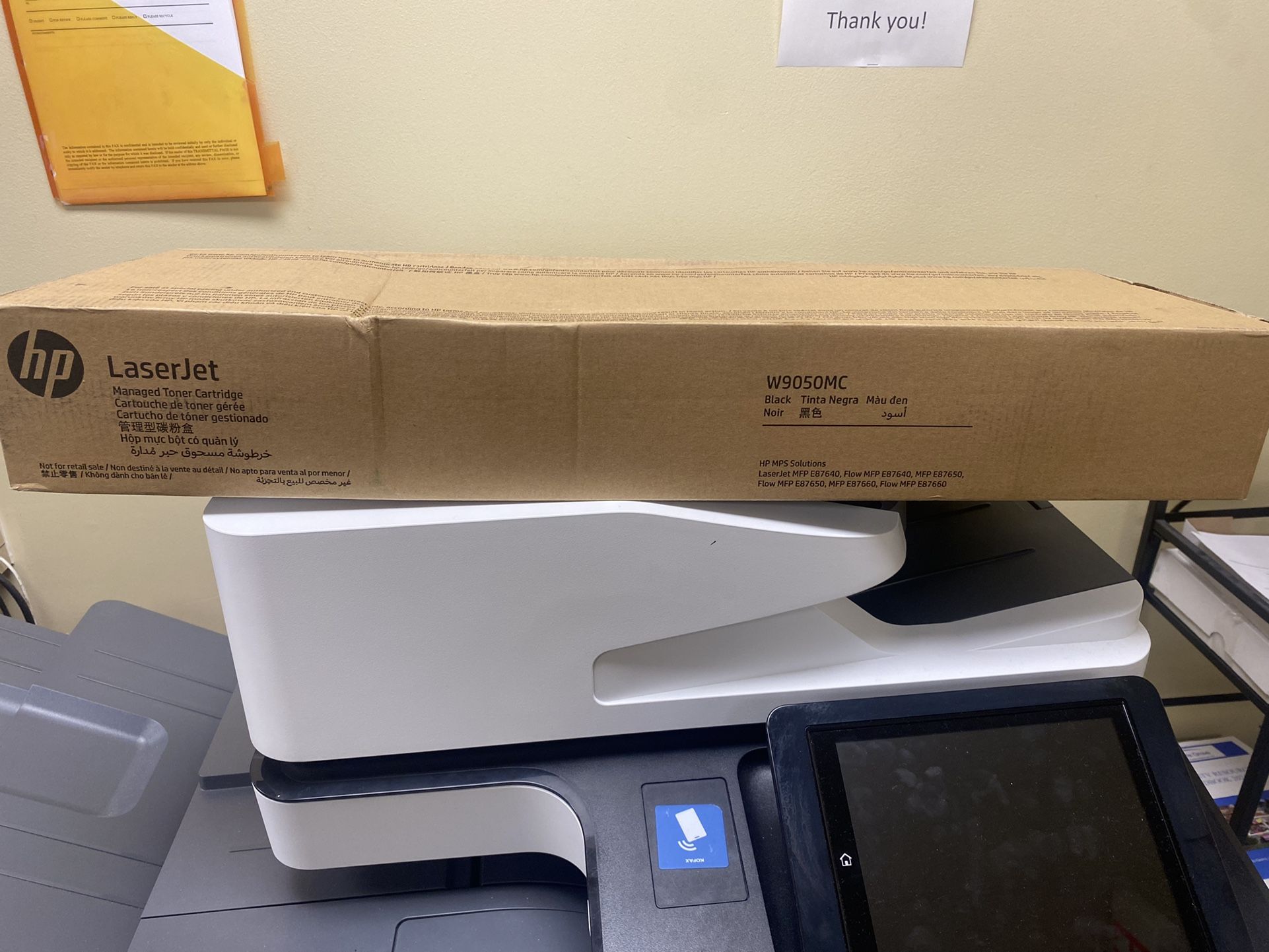 Laserjet Black Ink Cartridge W9050MC