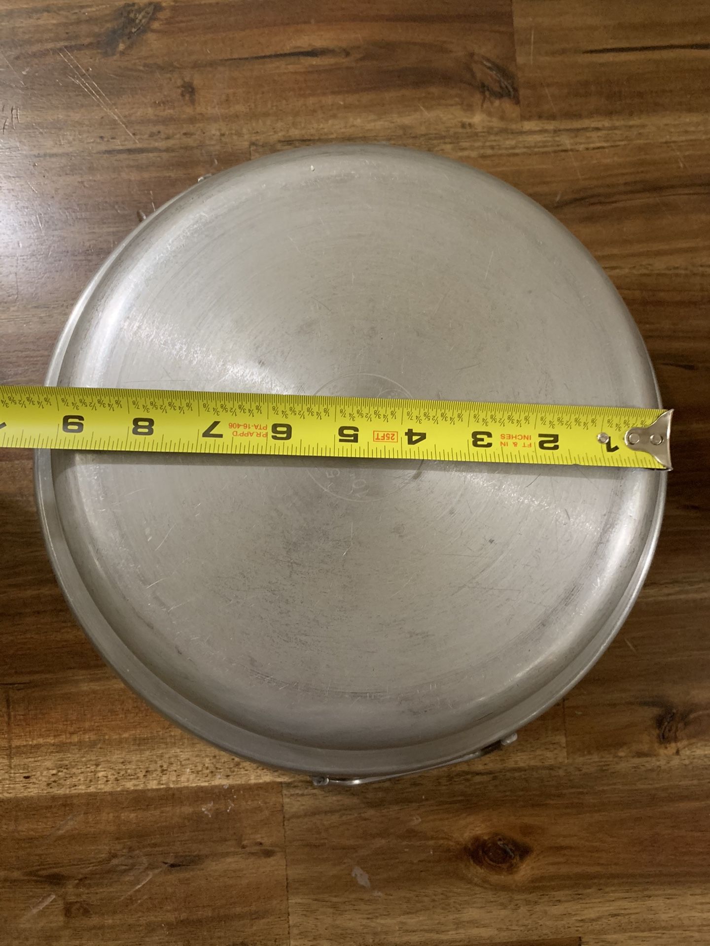 12" stainless steel induction shabu / hot pot pan