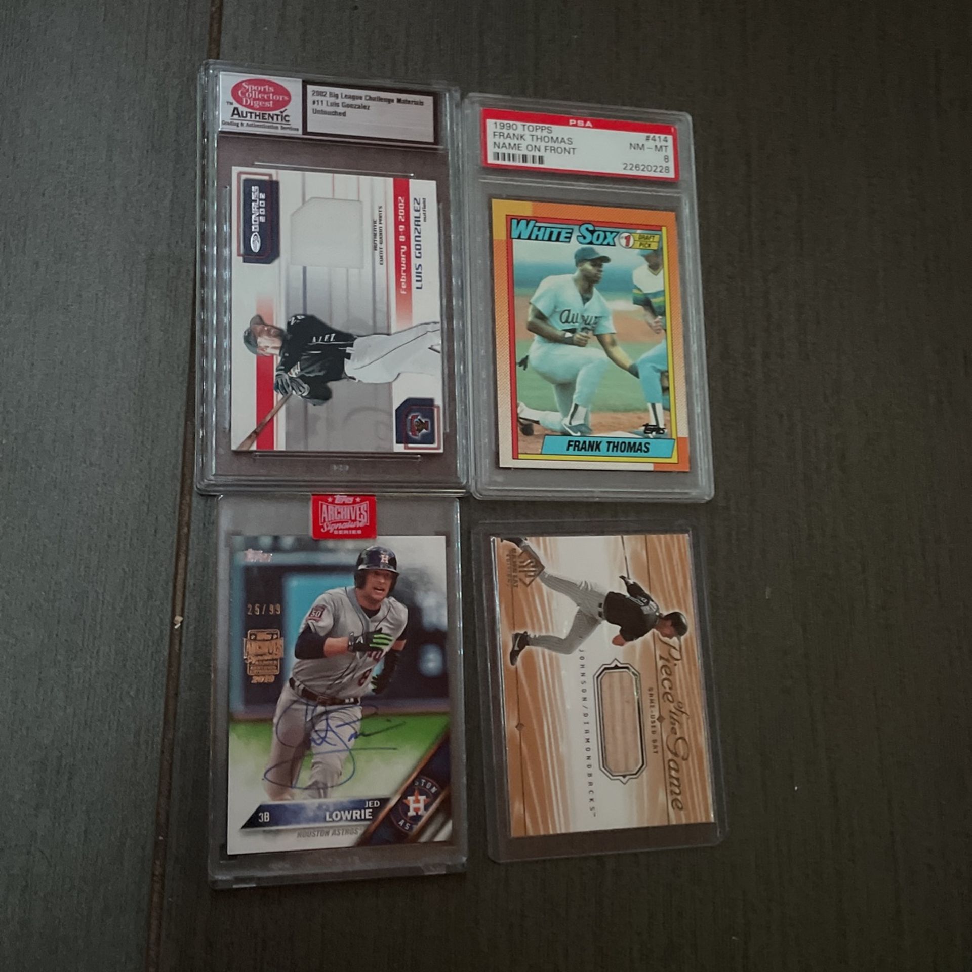 Graded & Non Graded Baseball Cards Rare