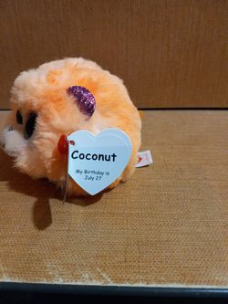 Ty Puffies - Coconut the Monkey  Thumbnail
