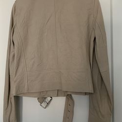 Michael Kors Crinkle Leather Jacket Thumbnail