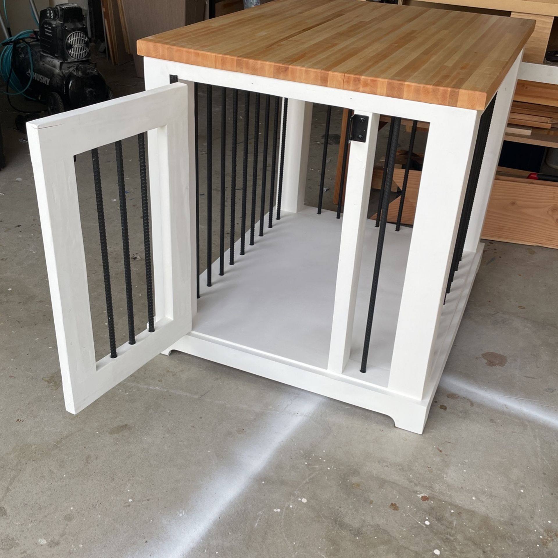 Large Rustic Dog Crate