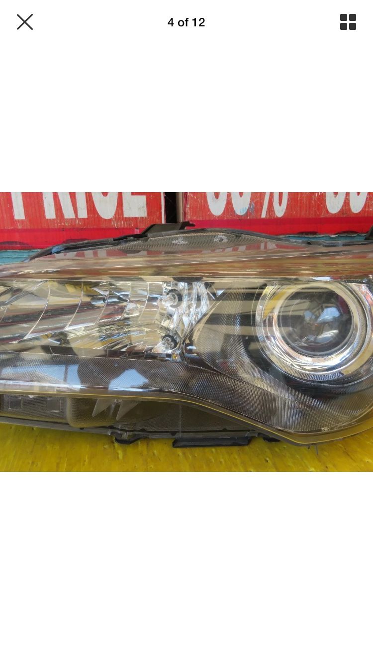 2015 2016 2017 TOYOTA CAMRY LEFT DRIVER SIDE HEADLIGHT OEM