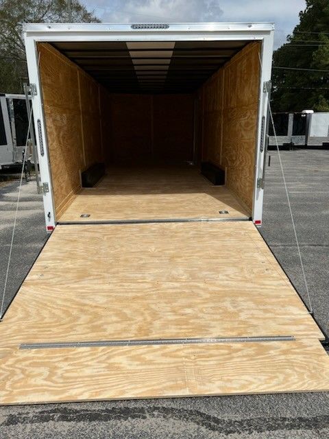 8.5x24ft Enclosed Vnose Trailer Brand New Car Truck ATV UTV SXS RZR Motorcycle Bike Hauler Moving Storage Cargo Traveling