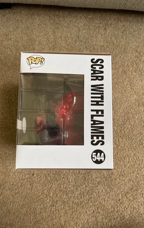 Funko Pop Scar With Flames