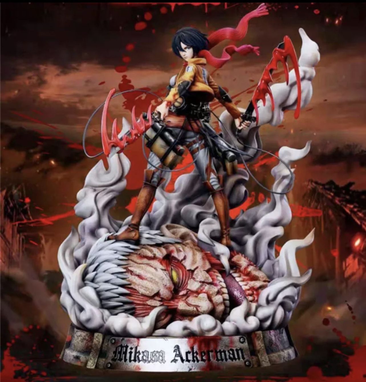 Anime Resin Figures!! Dragonball Z , Attack On Titan