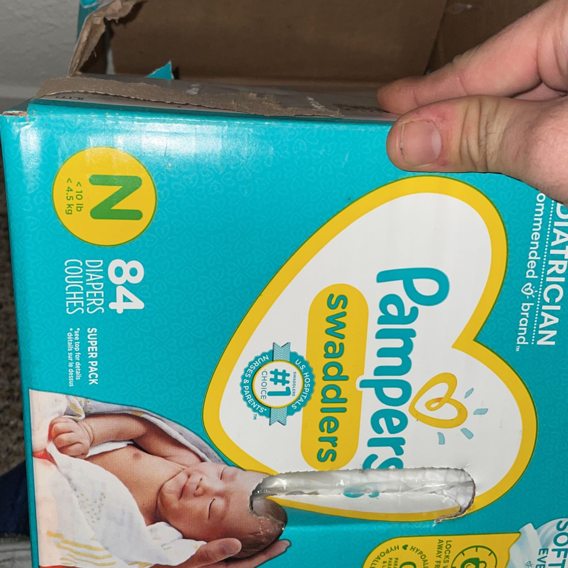 Baby Clothes / Brand New Diapers 