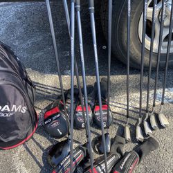 Adams golf Clubs With Bag   Thumbnail