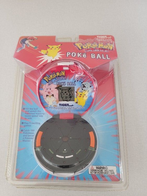 1999 Pokemon Poke Ball Tiger Electronics - Rare Brand New Sealed