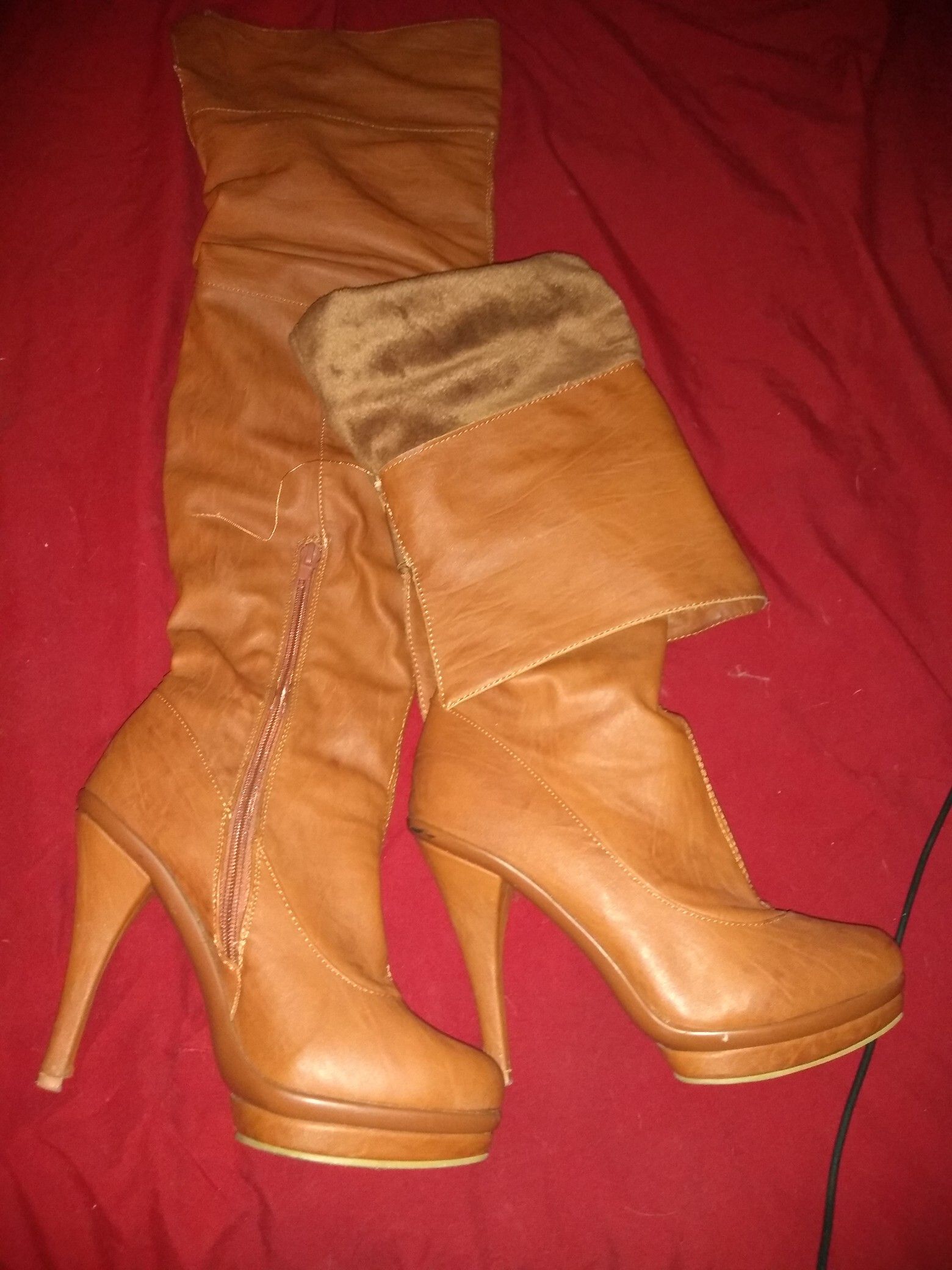 Charlotte Russe Knee High Boots