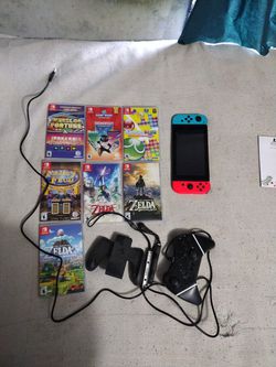 Nintendo Switch And Accessories Price Negotiable Thumbnail