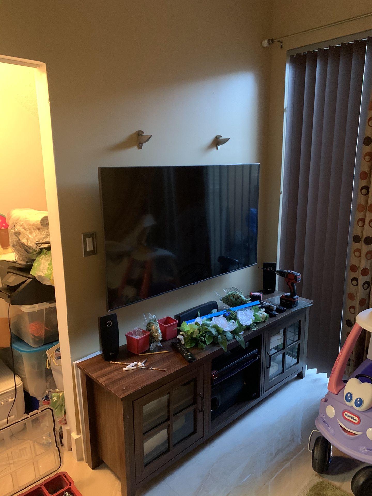 Glass shelves and brackets