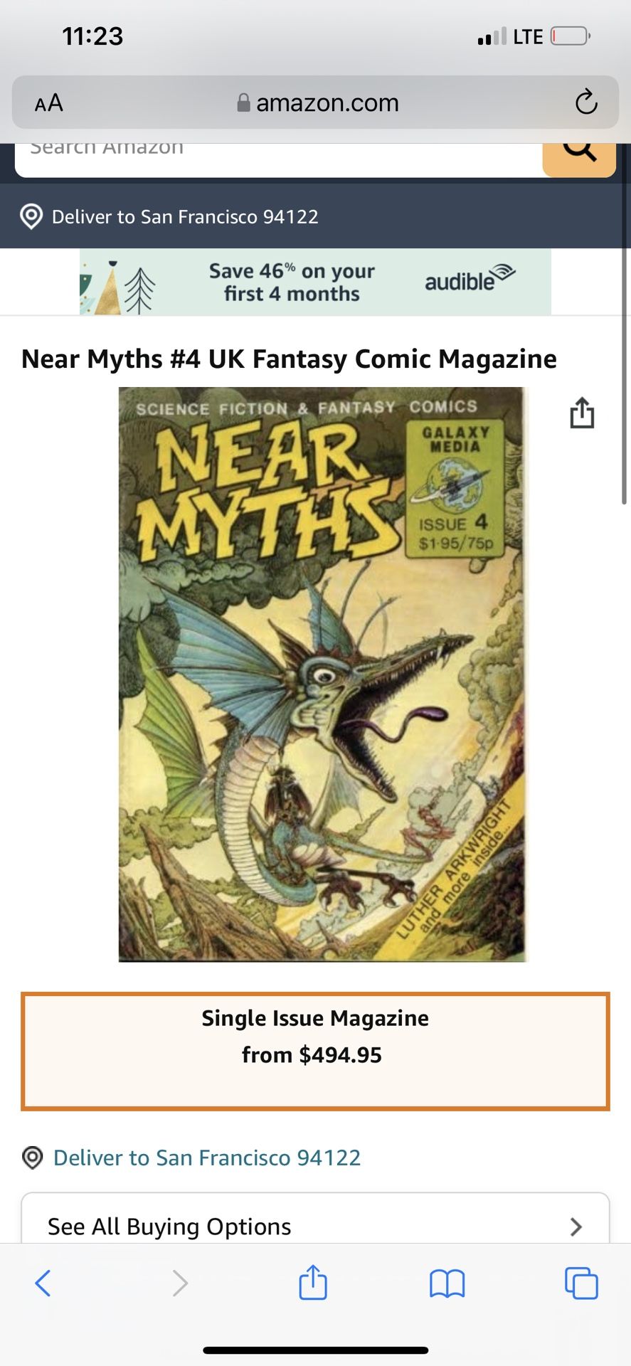 Near Myths #4 UK Fantasy Comic Magazine