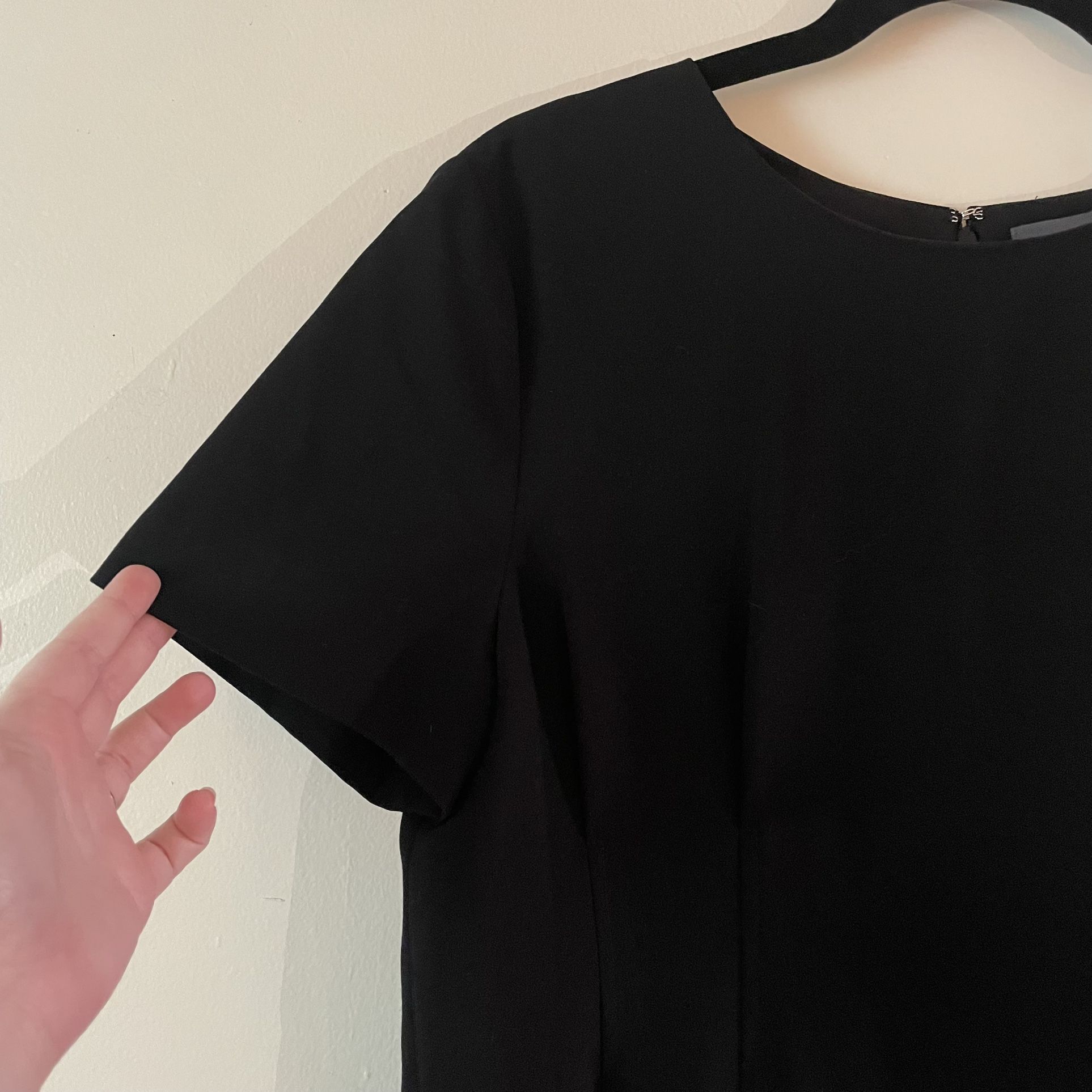 NWT The Limited Black Short Sleeve Dress Size 14P