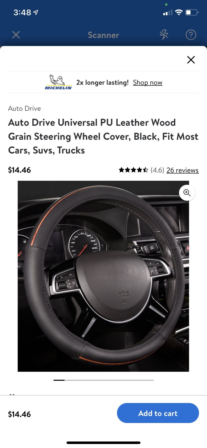 Brand New Steering Wheel Cover