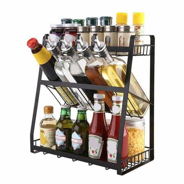 Condiments Tray, 21 Jar Spice Rack