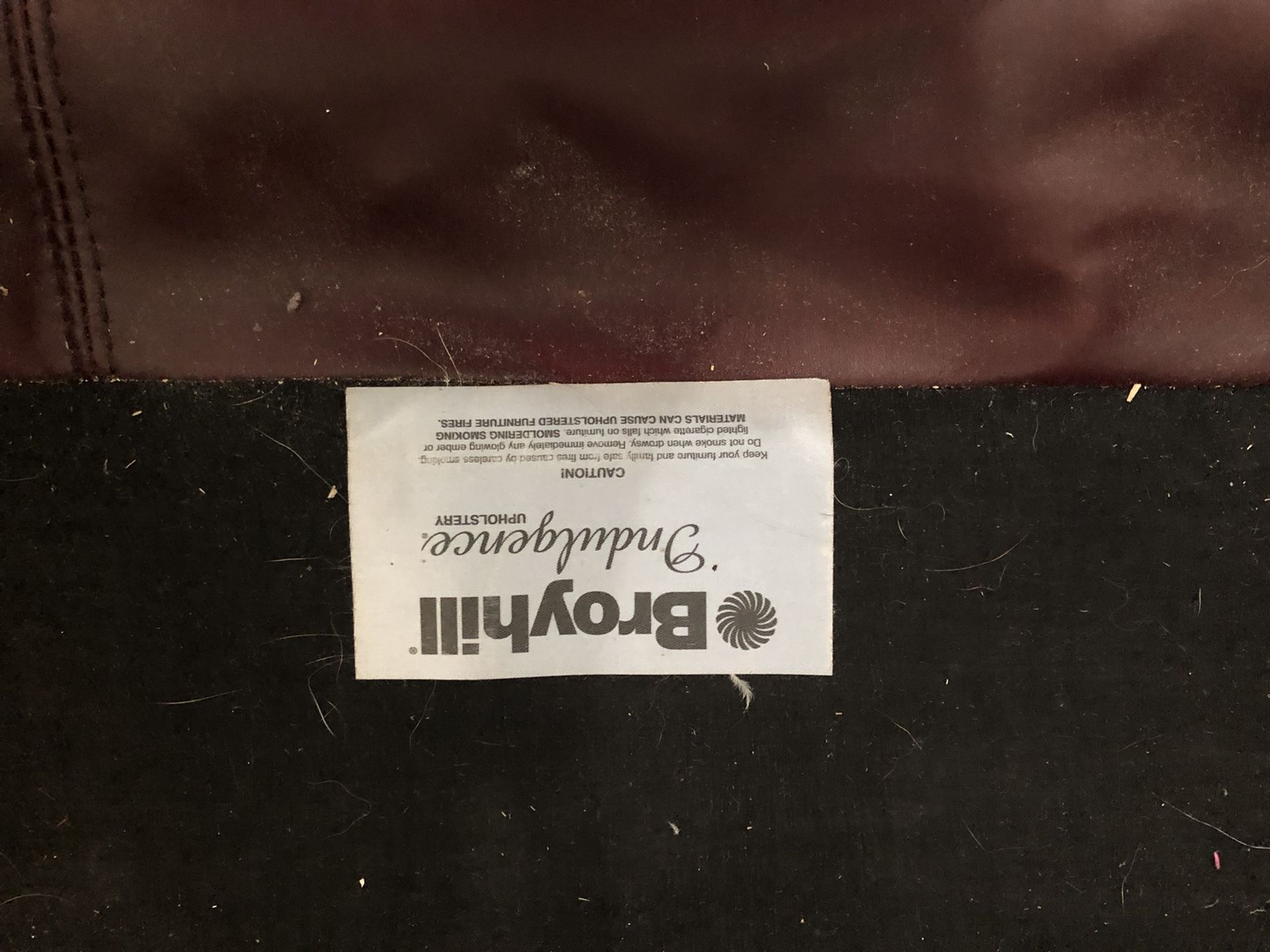 Broyhill leather sofa FREE