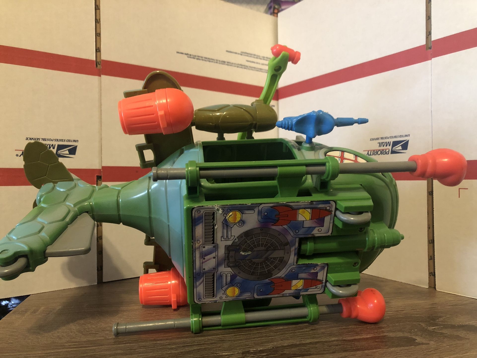 TMNT 1990 COMPLETE Turtle Copter