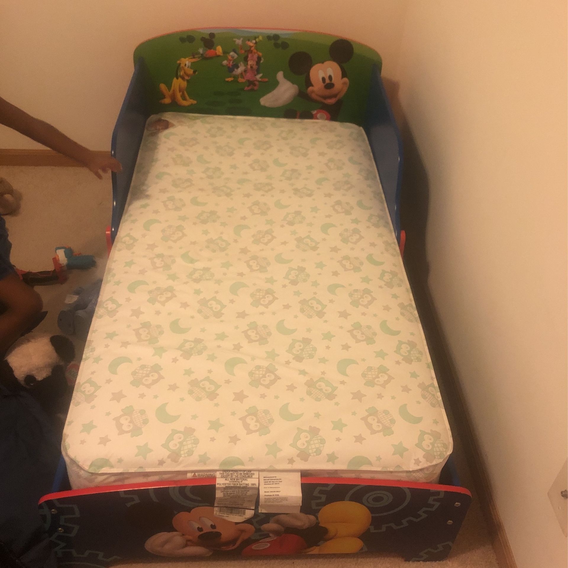 Toddler Mickey Mouse Bed