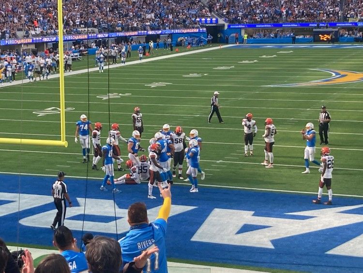 Chargers vs. Patriots PREMIER sec. 123 Excellent Tixs!