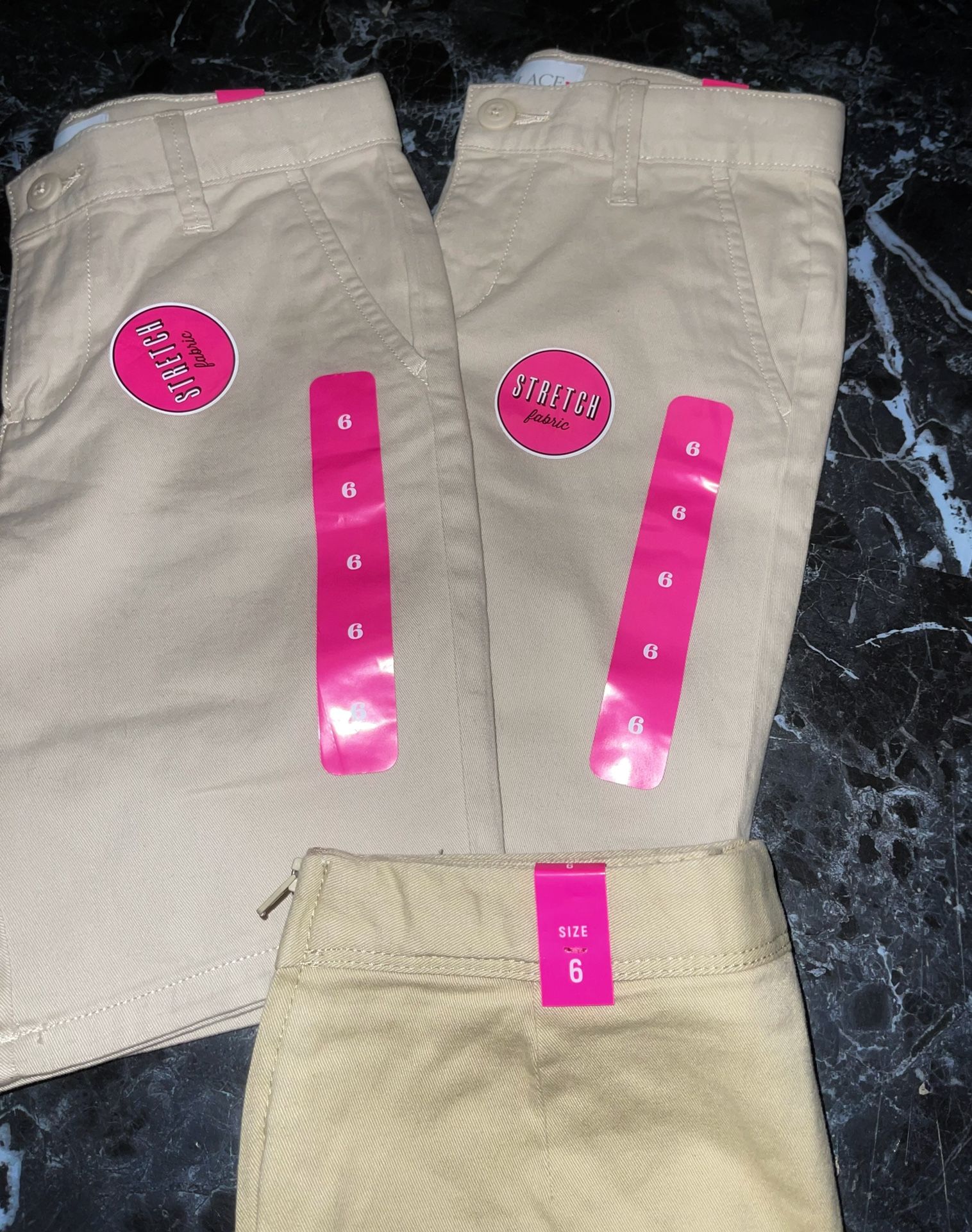 Khaki Shorts + Skirt