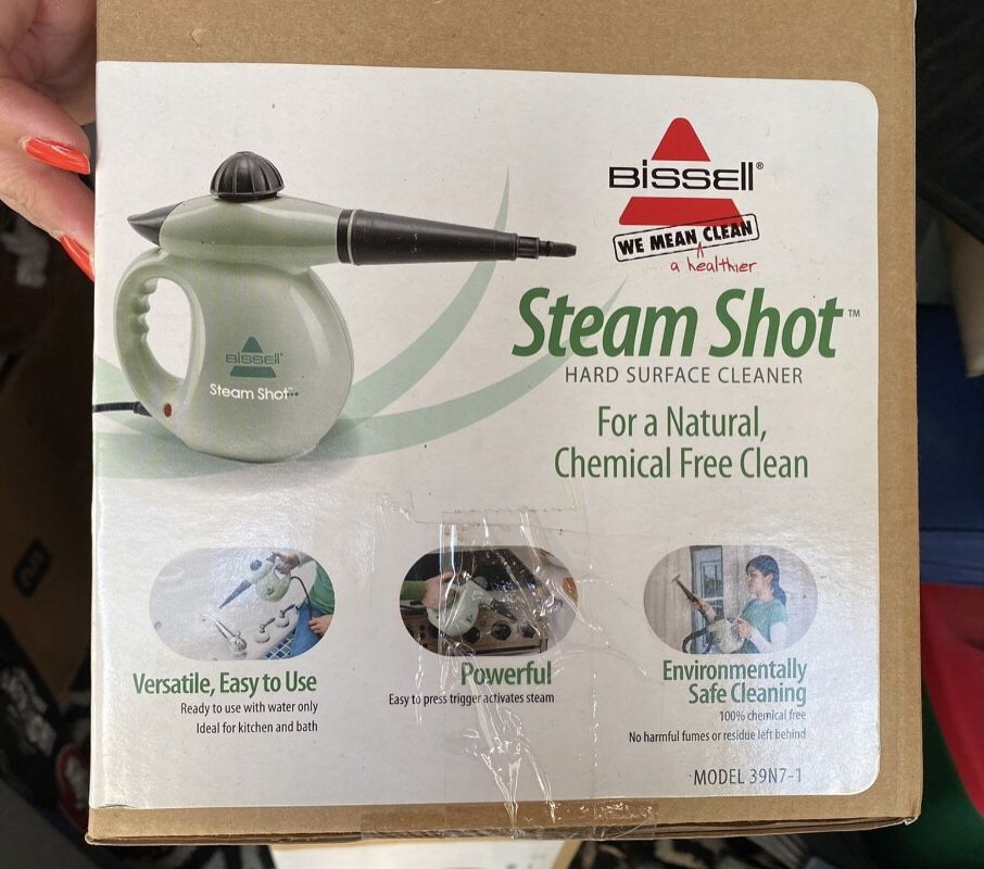 Bissell Steam Shot Surface Steamer - Cleaning - Brand New