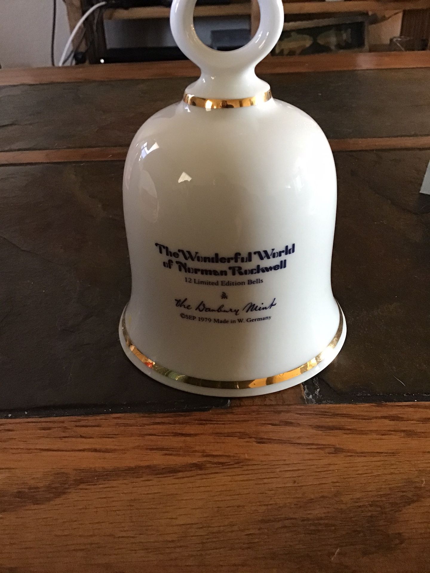 1979 Norman Rockwell Collectible Bell