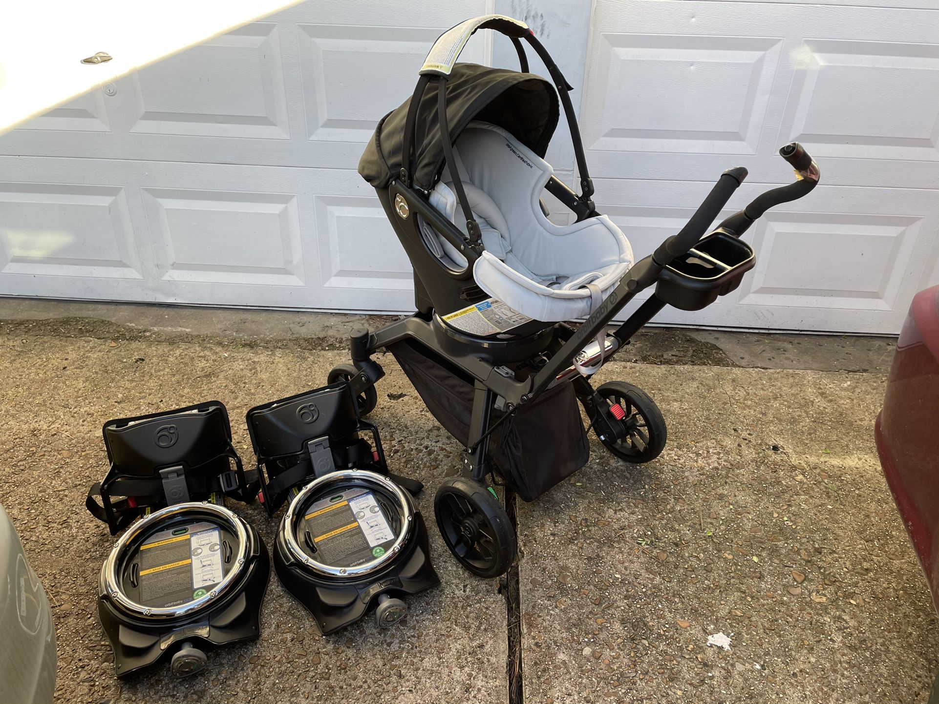 Orbit Baby G3 Stroller, Car Seat & 2 Car Seat Base for Sale in Spring