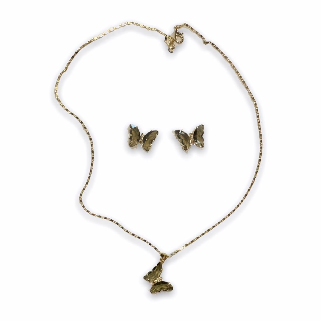 Jewelry Set , New , Good Quality , Olive Green
